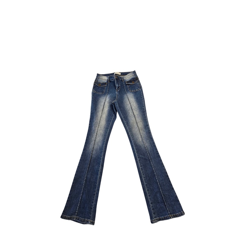 Revelation Denim Womens Blue Medium Wash Skinny Jeans Size 4‎ RN112642